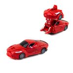 Transformers Robota Dönüşen Araba Kırmızı Işıklı Sesli 15 Cm