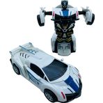 Transformers Robota Dönüşen Polis Arabası Lamborghini Oyuncak Transformer Robot Araba