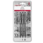Transotype Woodless 3'lü Charcoal Pencil Füzen Kalem Seti