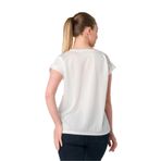 Transparan Devoe Baskılı Bluz Tshirt