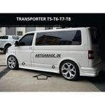 Transporter T5-t6-t7-t8 2005-2021 Kısa Şase Marşpiyel Takımı-fiberglass-boyasız
