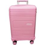 Travel Polo A1017 ABS Fuşya 75 cm Büyük Boy Valiz