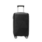 Travel Soft Unisex Siyah Valiz STD SANDERUM -K 5PR Modeli