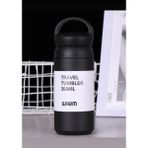 Travel Tumbler Warm Paslanmaz Çelik Kahve Kupa Termos - Siyah