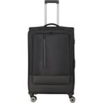 Travelite Crosslite 5.0 4W Trolley L Körüklü Büyük Boy Valiz - Siyah