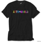 Travis Scott Astroworld Siyah Tişört - XL