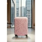 Trawell Abs Valiz Bavul - Kabin (küçük) Boy - Pembe