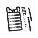 Traxxas 1/18 ile Uyumlu Levigo RC Metal Bagaj Rafı Tırmanma Merdivenli Çatı Rafı TRX-4M Bronco RC Yükseltme Parçaları Bagaj Rafı Çatı Rafı Kargo Sepeti