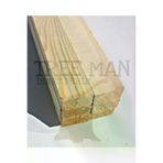TREE MAN İSMET PERİM 2.5x2.5x100 10 adet 2.5X2.5X100 Cm 10 Adet Silinmis Çita Kereste Çam Ağacı Taslak Tahta Hobi Bahçe Çit Çitası