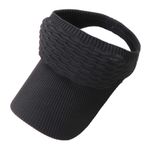 TREETDOBV Kadın Güneşlik Şapkası, Örme Geniş Kenarlı Golf Şapkası, Boş Üst Spor Şapkası, Elastik Spor Şapkası, Hızlı Kuruyan Golf Şapkası Aşınmaya Dayanıklı Dayanıklı Golf Şapkası, Kadınlar için Şapka Yürüyüş