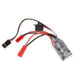 TREETDOBV RC fırçalanmış ESC, taşınabilir 30A 4-8V ESC iki yönlü RC Motor hız kontrolörü fırçalanmış Motor hız kontrol cihazı 1/16 1/18 1/24 araba tekne fren veya fren olmadan (frensiz)