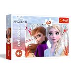 Trefl, Disney 916 17333 Ea Anna Ve Elsa 60 Adet Karlar Ülkesi 2, Tr17333, Çok Renkli