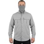 Trekking Gömlek Gri Outdoor Tactical Koruma Gömleği Likralı