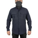 Trekking Gömlek Lacivert Outdoor Tactical Koruma Gömleği Likralı