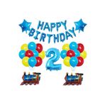 Tren Konseptli Yaş Balon Set, 1