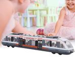 Tren Oyuncak Simülasyon Tren Modeli, Sağlam Dayanıklılık Için Araba Oyuncak Yüksek Verimlilik Ve RC Araba Robot Tekneler Için Geniş Uyumluluk Tren Setleri (WHITE)