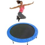 Trend 110 cm Çap Deluxe Trend Trambolin 45 Inç - Mavi