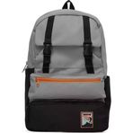 Trend 1154 Gri Siyah Laptop Bölmeli Okul Çantası