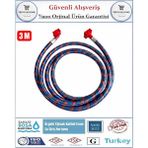 Trend Ak Home Çamaşır ve Bulaşık Makinesi Temiz Su Giriş Hortumu – Ölçü Seçenekli, Sızdırmaz ve Dayanıklı - 3 M