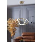 Trend Argentum Eskitme Salon, Mutfak, Oda Antre Ve Hol Beyaz Power Ledli Avize