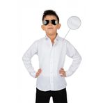 Trend Baby Kids Erkek Çocuk Beyaz Gömlek Uzun Kol 1-4 Yaş