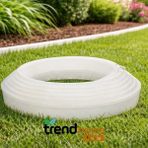 Trend Bahçe LED Takılabilir Çim Sınırlayıcı 20 mtl Şeffaf Plastik Malzeme ile Bahçe Kullanımı