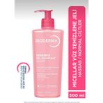 Trend Bioderma Sensibio Foaming Gel Hassas ve Normal Ciltler Durulanan Micellar Yuz Temizleme Jeli 500 ml