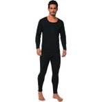 Trend Consept Erkek Kışlık Termal Takım Alt Içlik Uzun Kol Fanila Tutku Elit Takım - Siyah - XL