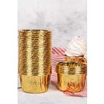 Trend Hediye Sepeti Gold Muffin Cupcake Kalıbı Kek Kapsülü 25'li