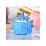 Trend Hediye Sepeti Mavi Gold Cupcake Kalıbı 25'li