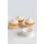 Trend Hediye Sepeti Takribi 200 Adet Mini Boy Beyaz Truff Çikolata Kağıdı, Muffin Kek Kalıbı, Lokum Kağıdı 30x20 Mm Doğum Günü Parti Dekorasyonu için