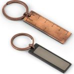 Trend Hediyelik Cetvelli Eskitme Metal Anahtarlık