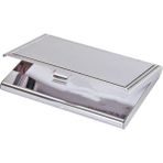 Trend Hediyelik Metal Kartvizitlik Gri