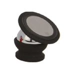 Trend Hediyelik Rubber Kaplama Metal Mıknatıslı Araç Telefon Standı - Siyah