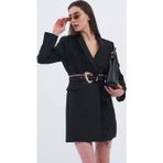 Trend Kadın Zarafetin Ve Şıklığın Buluştuğu Nokta Tüylü Ceket Elbise ile tarzınızı yansıtın