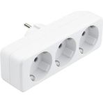 Trend Kapında De-Pa DPA-10011 Üçlü Golyat Düz Fiş Priz 250V 16A 3500W - Belirtilmemiş
