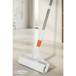 Trend Maison TM-0402 Güçlü Yapışkan Tiftik Tüy Toplama Makinesi Kedi Köpek Tüyü Toplayıcı Uzun Saplı Rulo 24 cm