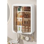 Trend Maison Yapışkanlı Duvar Rafı Organizer Banyo Rafı, Mutfak Rafı Havluluk Sabun,Şampuanlık, Duş Raf