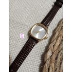 Trend Model Vintage Retro Kadın Kol Saati Zarif Tasarım Koyu Kahve Renk 0021 - 20 cm.