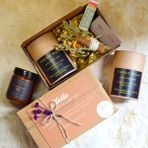 Trend Mum %100 Doğal, Ylang Ylang Kokulu Mum, Konsept Hediyelik Mum, Kibrit, Bolluk Bereket Tütsü Demeti