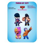 trend of city Dtf Baskı 20 Parça 10x15 Cm Ebadında Brawl Stars Karakterleri Ütü Ile Basılabilen Baskı