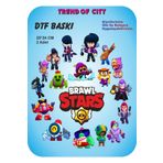 trend of city Ütü Ile Yapışan Dtf Transfer Baskı Brawl Stars Baskısı Tüm Brawl Stars Karakterleri