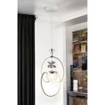 Trend Rose A++ Plus Modern Sarkıt LED Avize Badem Krom 3 Renk Toplu Taşlı