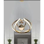 Trend Rose Ahtapot Modern Şık LED Avize - Gold