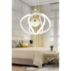 Trend Rose Ahtapot Sarkıt Gold Beyaz Toplu LED Avize - Gold - Beyaz