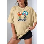 Trend Sizde Unisex Gumball Baskılı Tasarım T-shirt