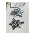 Trend Toka Glitter Payet Pullu Yıldız 2’Li Klips Toka