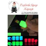 TREND Yeşil Renk 4 Adet Fosforlu Sipop Kapağı Gece Parlayan Araba Motosiklet Sibop Kapağı