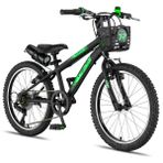 Trendbike Mistral M 20 Jant Vitesli Siyah-Neon Yeşil 20.410-S-NY Çocuk Bisikleti