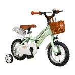 Trendbisiklet Retro Classic 12 Jant 2-4 Yaş Unisex Mint Yeşili Çocuk Bisikleti